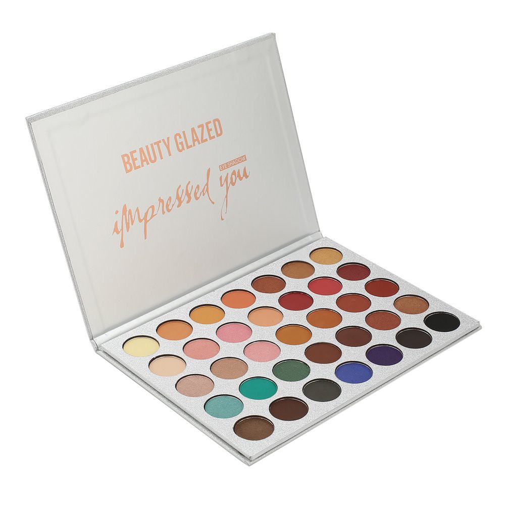 (READY &amp; ORI!) Beauty Glazed Eyeshadow Pallete 35 Color Warna Impressed You B17 B 17