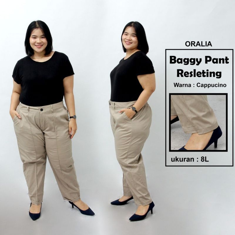 BAGGY PANTS JUMBO / BAGGY XXL / 4L / 5L / beggy jumbo / celana wanita jumbo / baggi pants