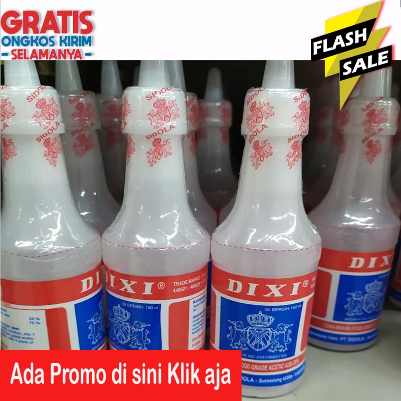 

Dixi asli original cuka asam 150 ml