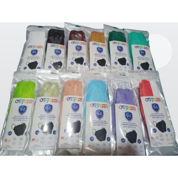 MASKER KF94 OXYGEN 4 PLY KEMENKES ISI 10 PCS