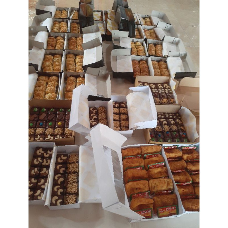 

fudgybrownies,bolenpisang