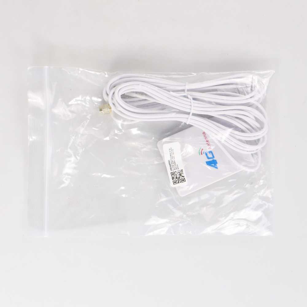 D-LENP Antena Eksternal 3G 4G LTE 28dBi SMA Connector with 2 Meter Cable - RG174