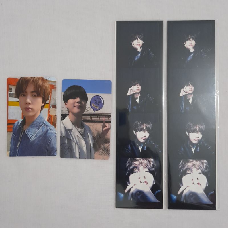 LD M2U Jimin Photostrip Taehyun Tae V | Photocard PC Lucky Draw Album BTS Butter Gift Weverse WV