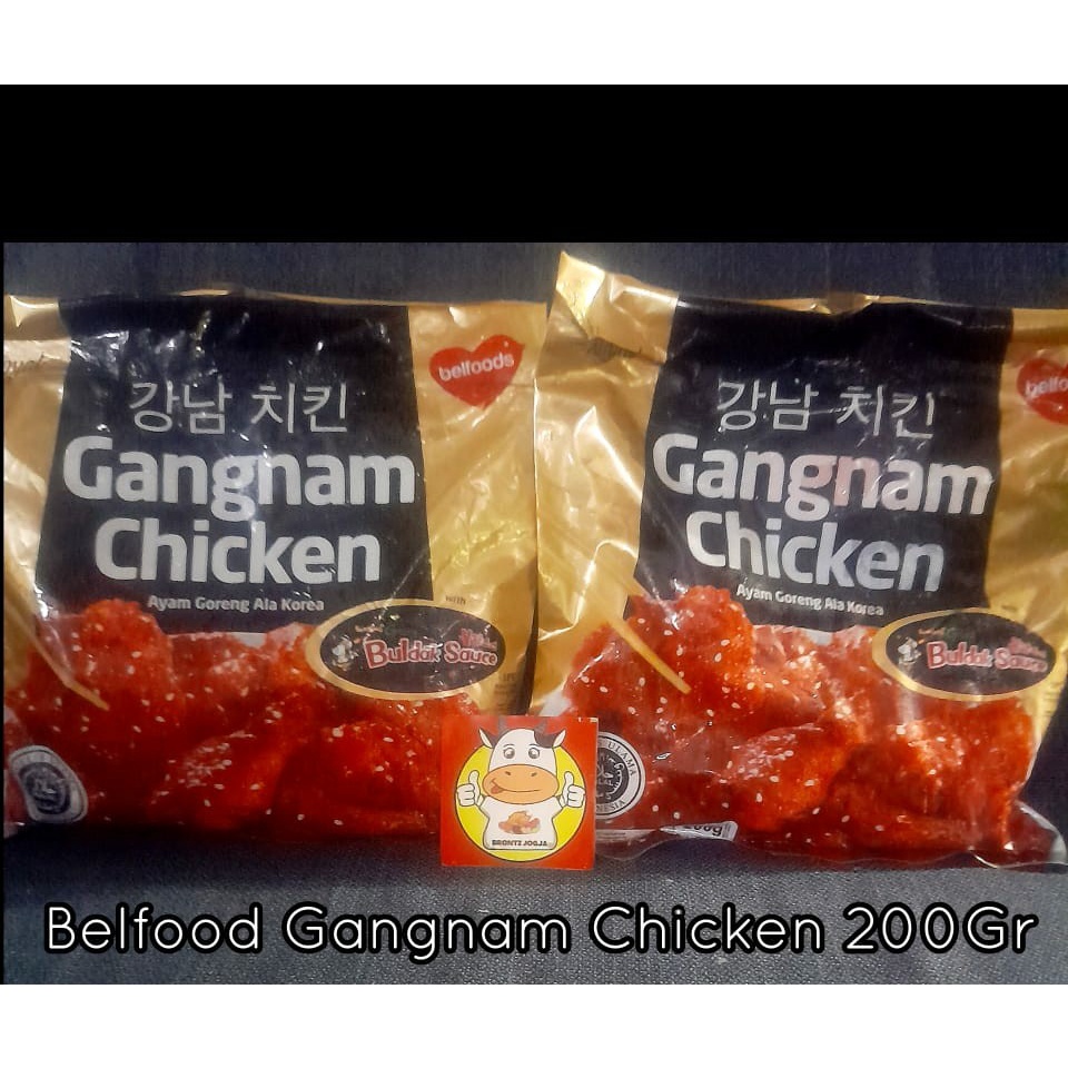 

BELFOODS GANGNAM CHICKEN 200GR - FROZEN FOOD - BRONTZ JOGJA