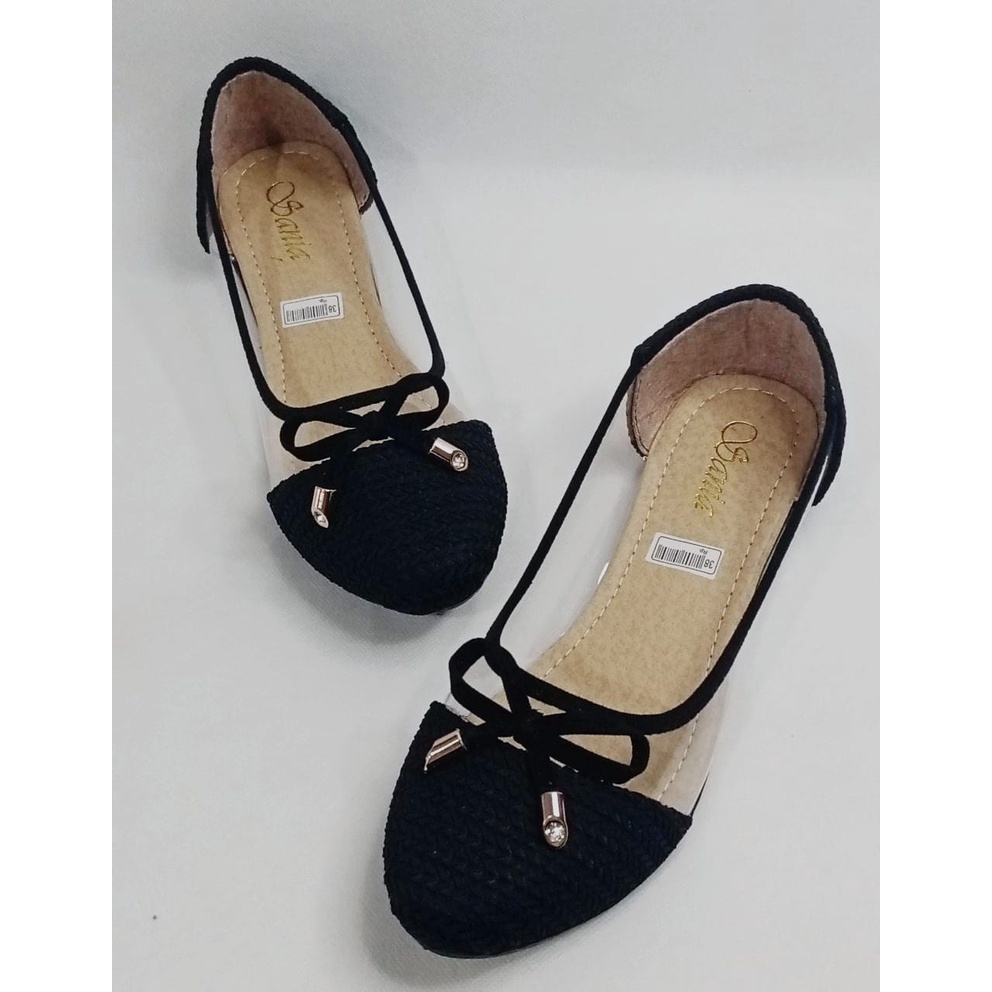 Sepatu Balet Wanita Flatshoes Wanita Murah Sepatu Jelly Mika