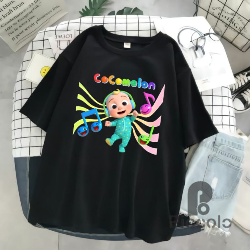 kaos anak cocomelon lucu kaos cocomelon atasan