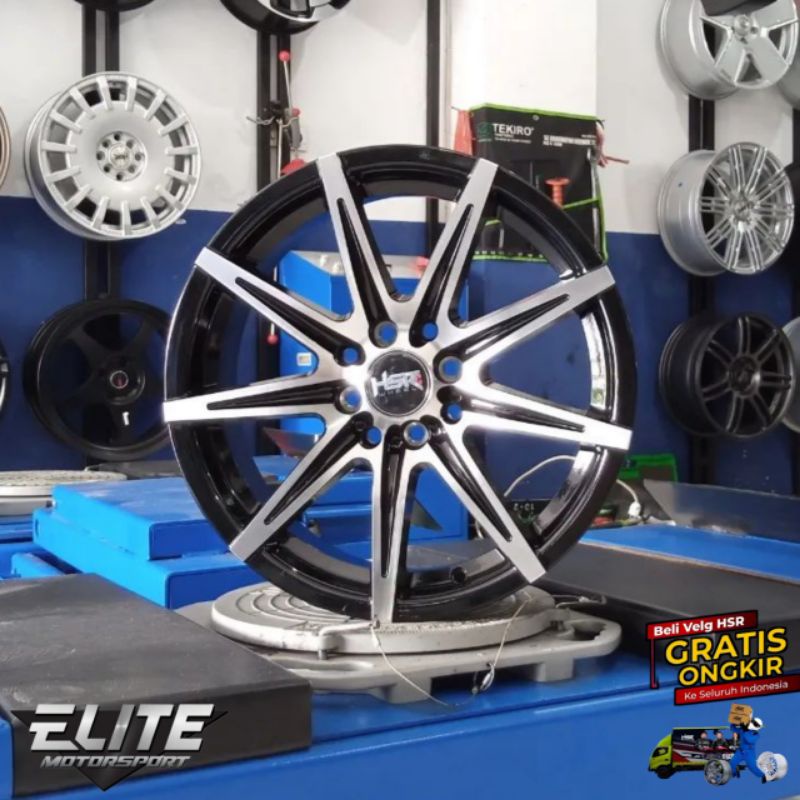 Velg Racing Ring 16 Cocok di Mobil Brio Mobilio Avanza Lubang 4 Velg HSR KCCX