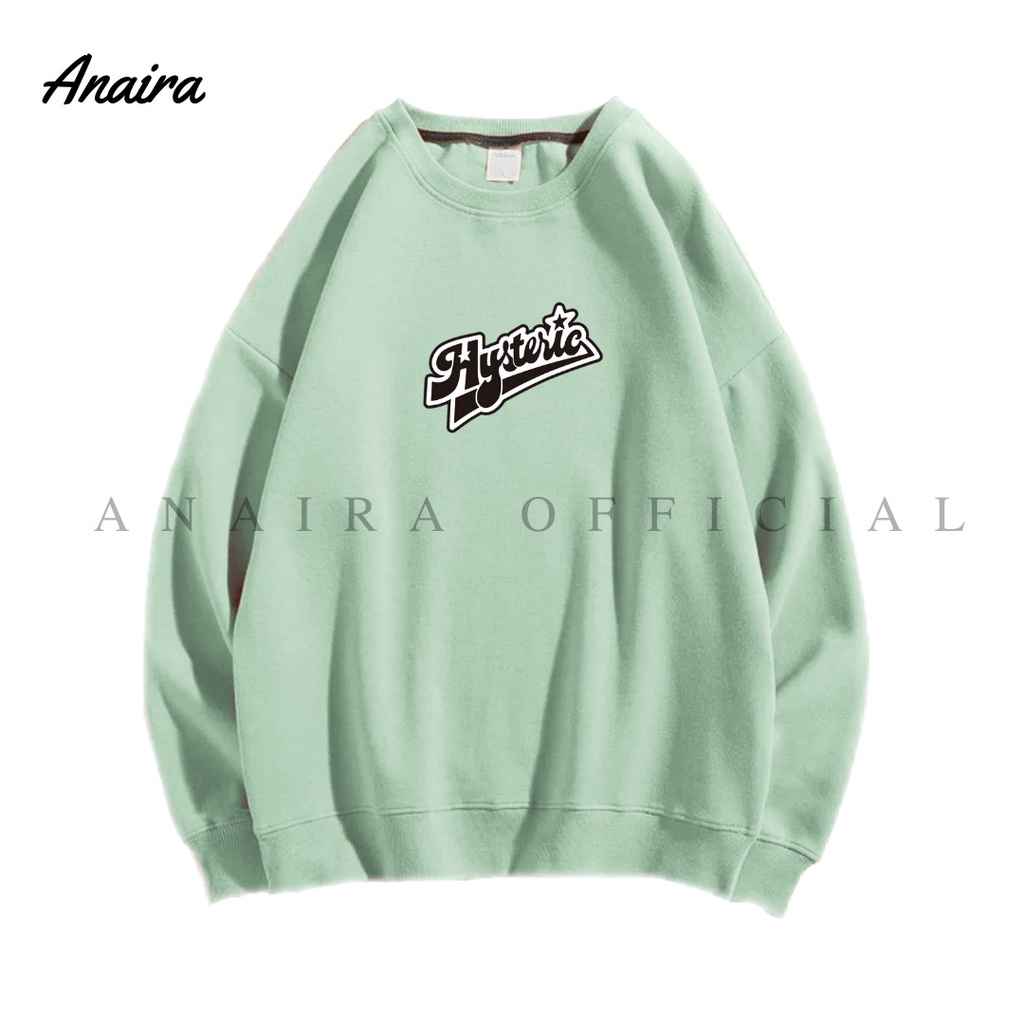 HYSTERIC SWEATER CREWNECK WANITA ANAIRAOFFICIAL