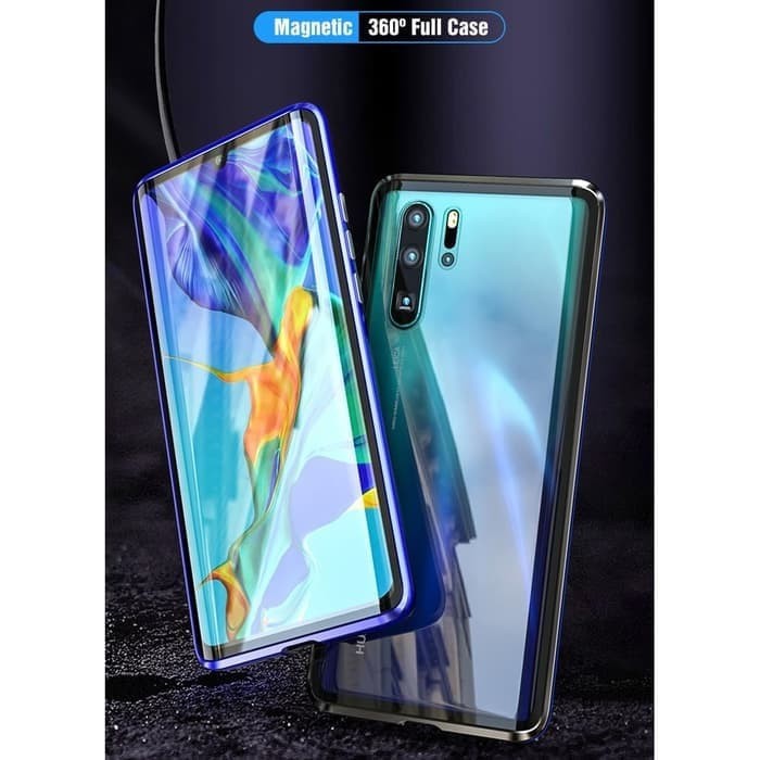 Case Magnetic Depan Belakang Kaca 360 Premium Glass XIAOMI REDMI 9