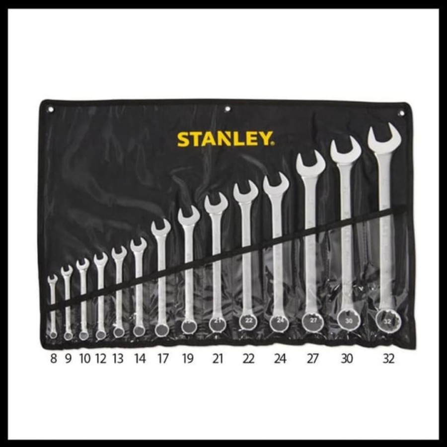 STANLEY STMT80944-8 - COMBINATION WRENCH / KUNCI RING PAS 14PCS 8-32MM