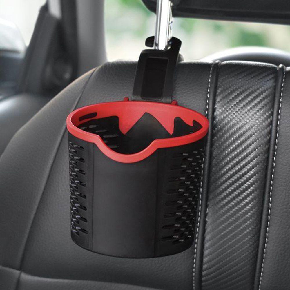 Lanfy Car Cup Holder Universal Mini Aksesoris Mobil Auto Tempat Sampah Kotak Organizer Benda Interior Phone Holder Atur Keranjang Penyimpanan