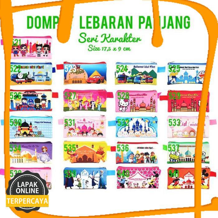 

Jual Amplop Lebaran Panjang Aneka Karakter Dompet Pouch Lebaran Idul Fitri Jaminan Mutu