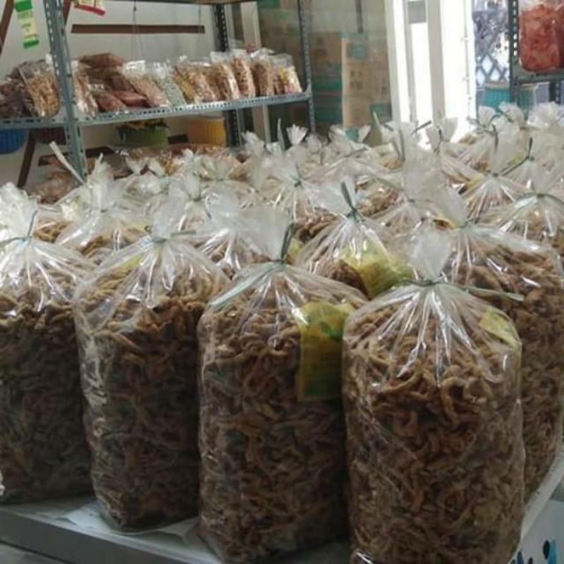 

keripik usus 1 ball 2 kg kriuk renyah