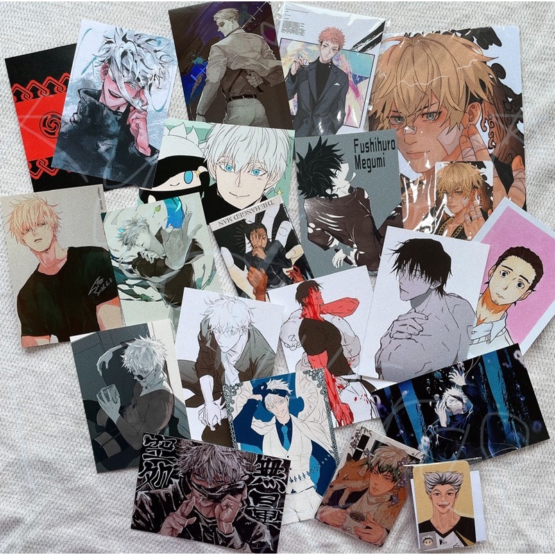 [preloved] Kertas Ganteng - Jujutsu Kaisen - Haikyuu - Tokyo Revengers - 99oods kadeart 1111tai yud