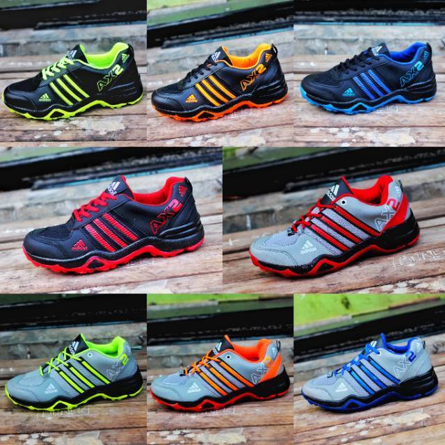  Sepatu  adidas  ax2  new model  running joging cowok cewek 39 