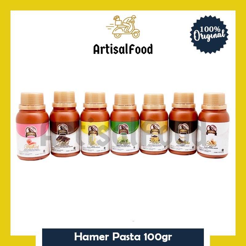 HAMER PASTA 100gr ORI perisa kue essence esen makanan minuman es