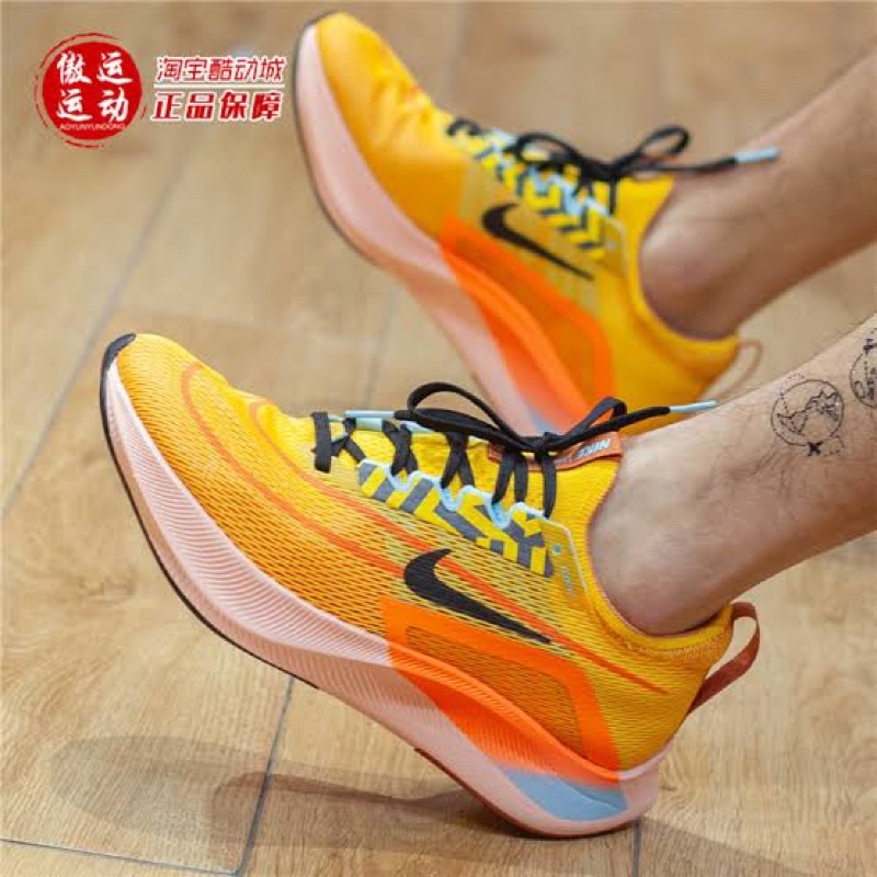 Sepatu nike zoom fly 4 running mans premium original sepatu pria