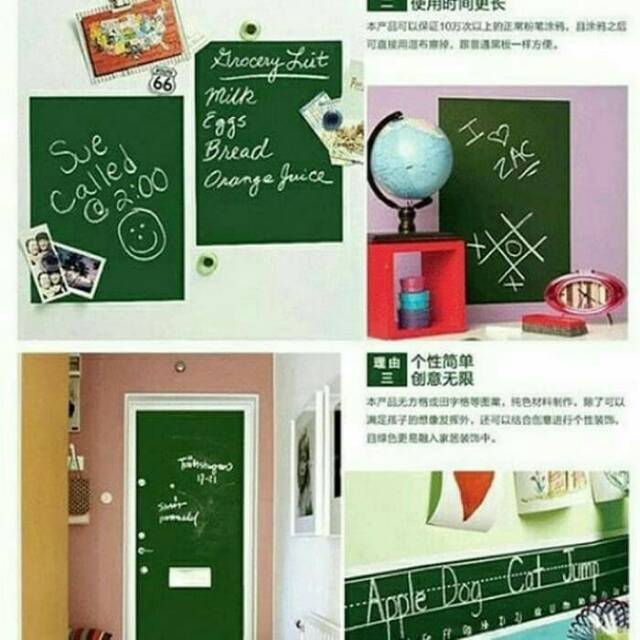 

Wallpaper papan tulis hijau greenboard good quality
