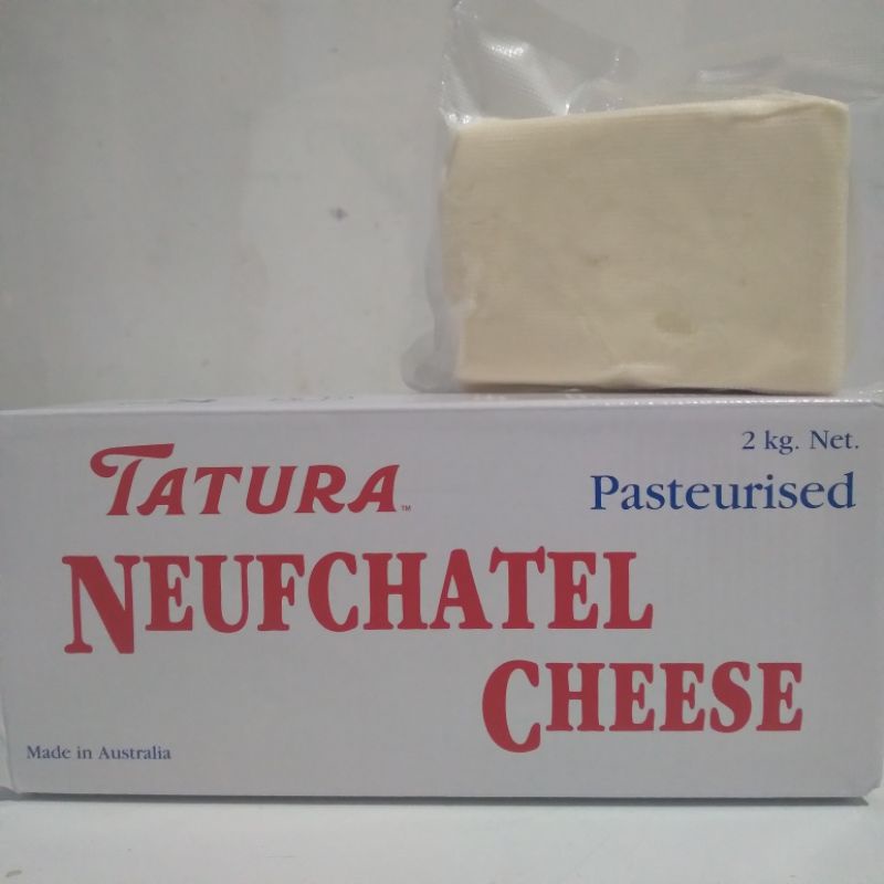 

Tatura Neufchatel Cream Cheese 1kg (Repack)/Krim Keju