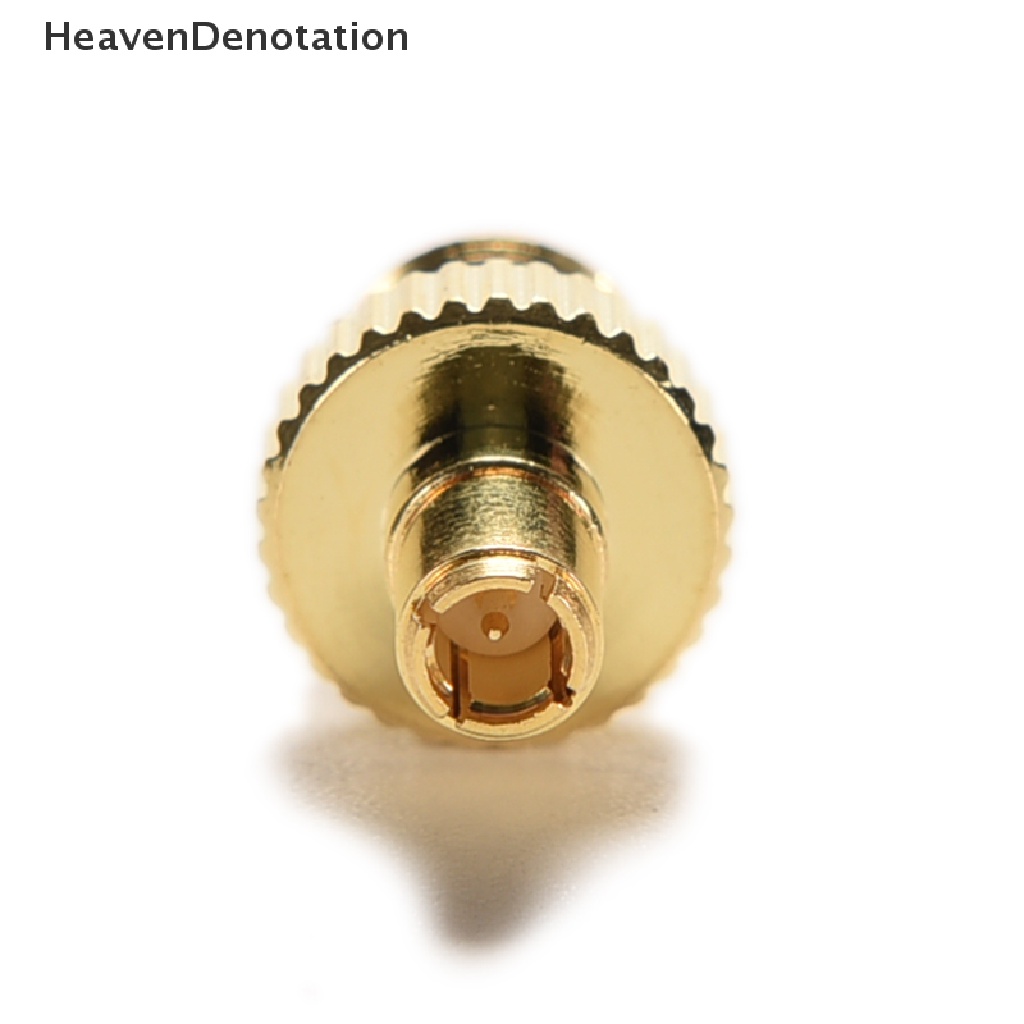 1 Pc Adapter Ts9 Male Plug Ke Sma Female Jack Rf Konektor Lurus Lapis Emas