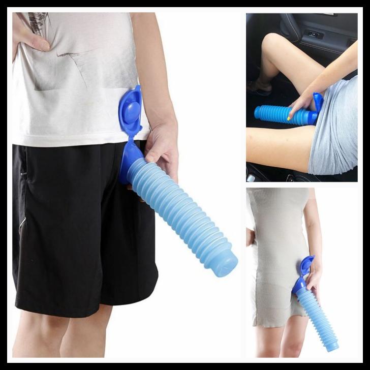 Jlemu Pispot Portable Dewasa Anak Travel Mobil Botol Pipis