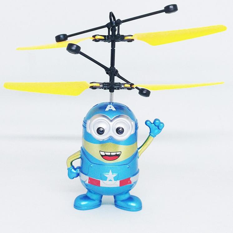 Best Terlaris ➘ MAINAN ANAK FLYING MINION SENSOR MAINAN MINION TERBANG ✬M96ღ