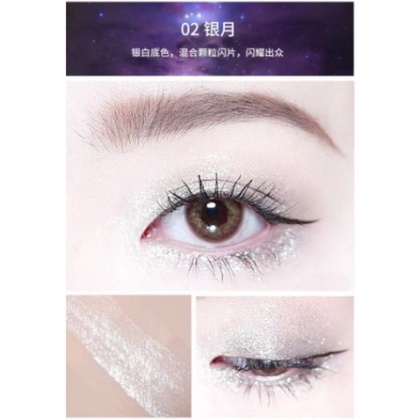 Lameila Liquid Glitter Eyeshadow Cair Korean Eyeshadow Liquid 6 Warna Waterproof Eye Shadow 1025