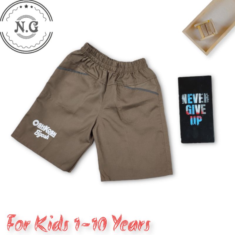 Celana Pendek Anak Oshkosh/Celana Chino Pendek Anak Tanggung/Celana Pendek Anak Oshkos 1-10 tahun Celana Anak Pendek chinos .celana chino anak pinggang karet