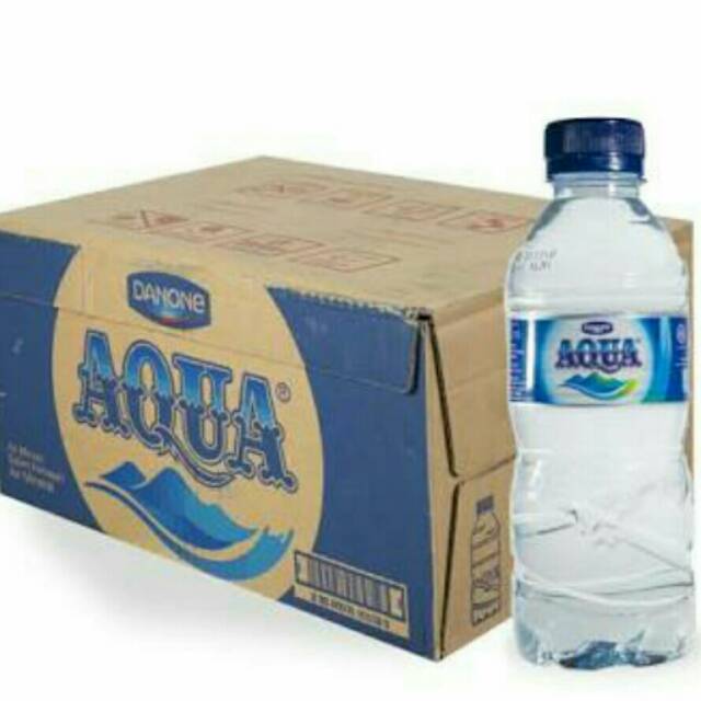 AQUA AIR MINERAL KEMASAN 330 ML ISI 24 BOTOL MINI | Shopee