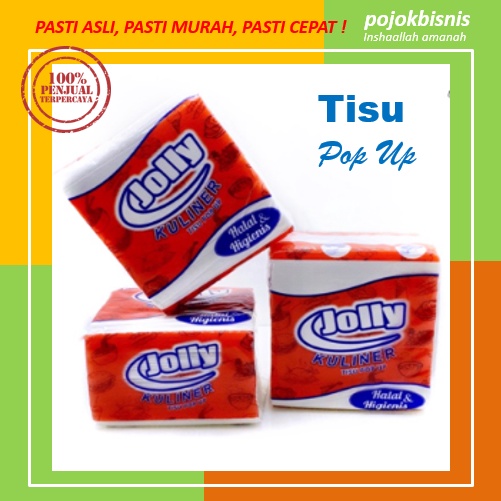 TISSUE POP UP JOLLY 90GRAM / TISU KULINER