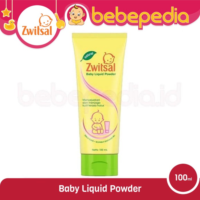 Bayi-Bedak- Zwitsal Baby Liquid Powder 100Ml | Bedak Cair Bayi -Bedak-Bayi.