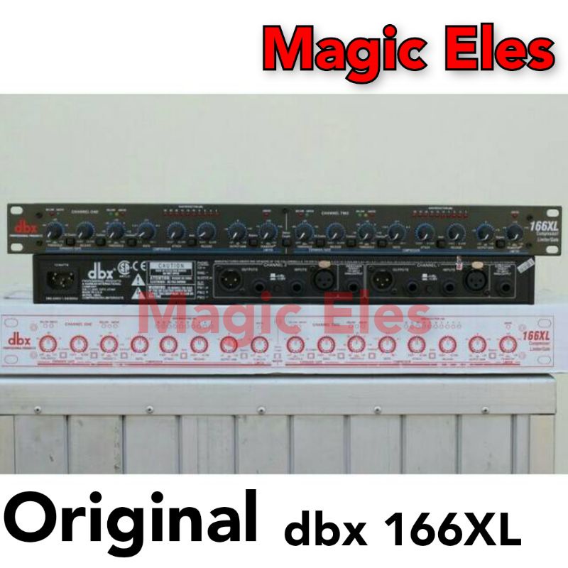 DBX 166XL COMPRESSOR LIMITER dbx 116 XL