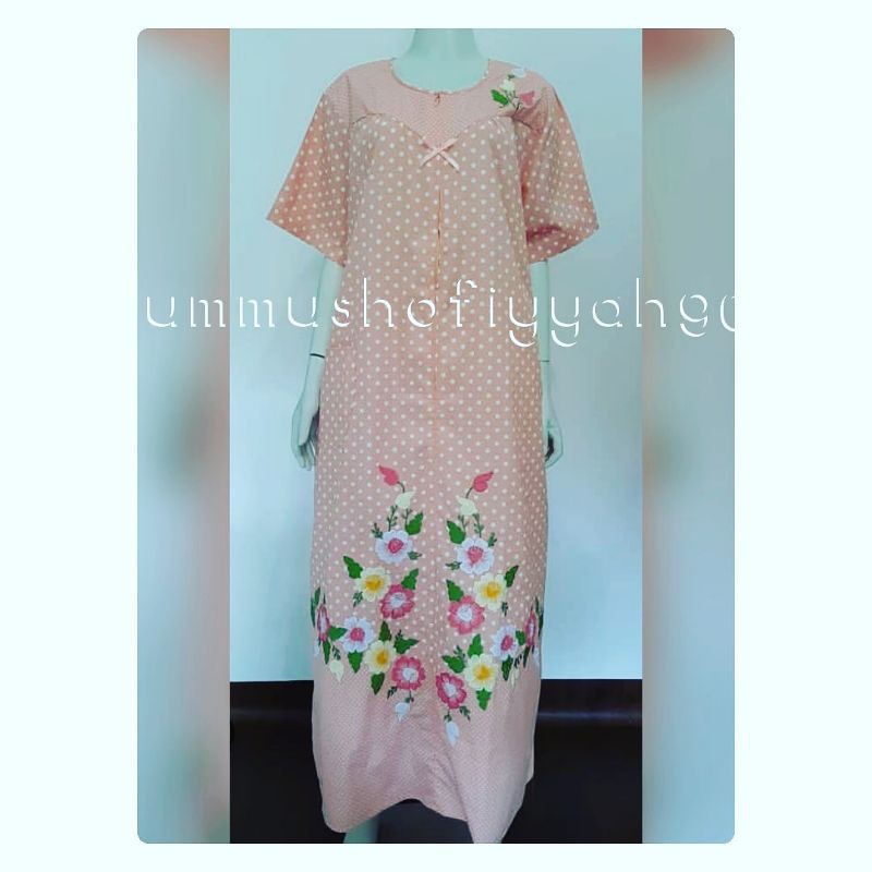 daster bordir malang (XL) / daster katun cantik