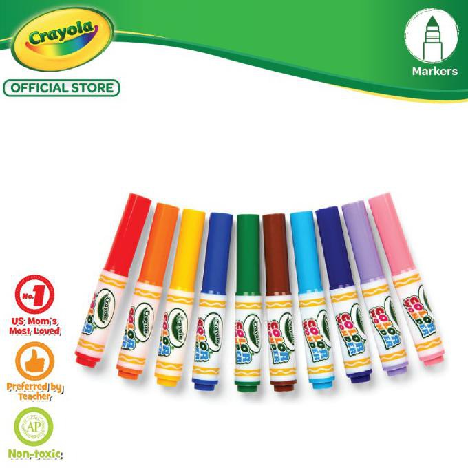 

Discount Crayola Color Wonder Mess 10 Colors Markers