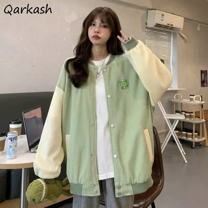 jacket oversize wanita FROG BASEBALL XXL LD 130 cm jacket varsity baseball big size oversize jumbo