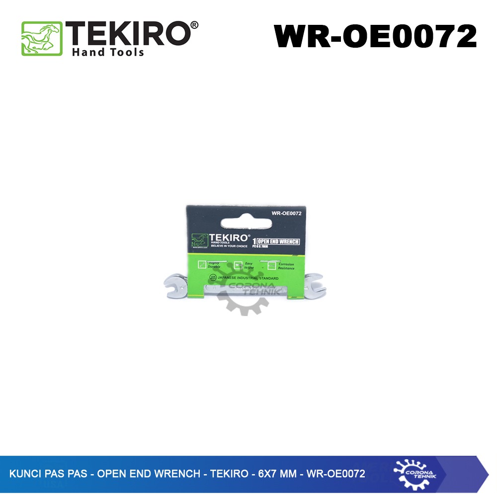 WR-OE0072 - Kunci Pas Pas - Open End Wrench - Tekiro - 6x7 mm