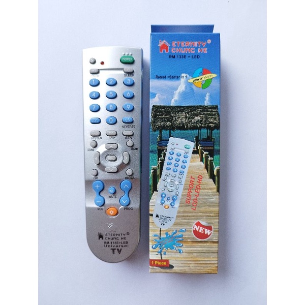 REMOT /REMOTE TV TABUNG - LCD - LED MULTI / UNIVERSAL CHUNGHE 133 + SENTER