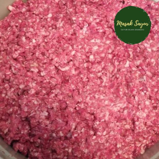 

Daging sapi cincang bandung 250 gram