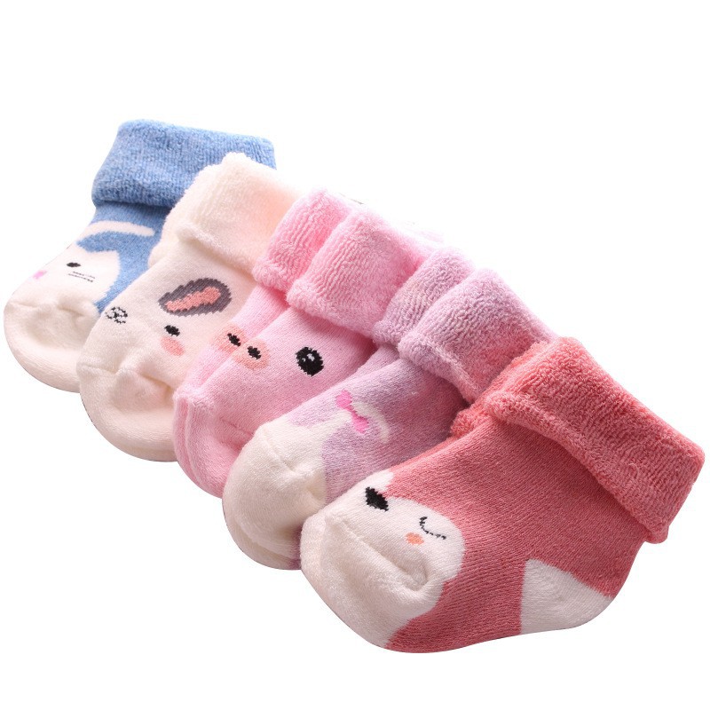 LittleAaron KYOTO NICHI Kaos Kaki Anak Bayi Laki Laki Perempuan Newborn - 2 Tahun Import