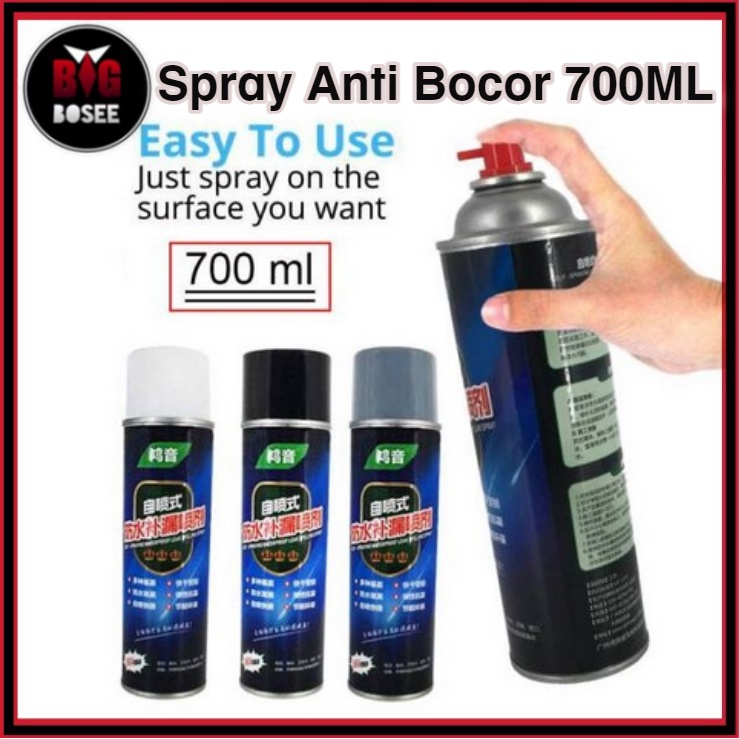 BB7 - Spray Atap Lubang Anti Bocor WaterProof Penambal Lubang Tembok Roof Glue Exterior Wall Spray