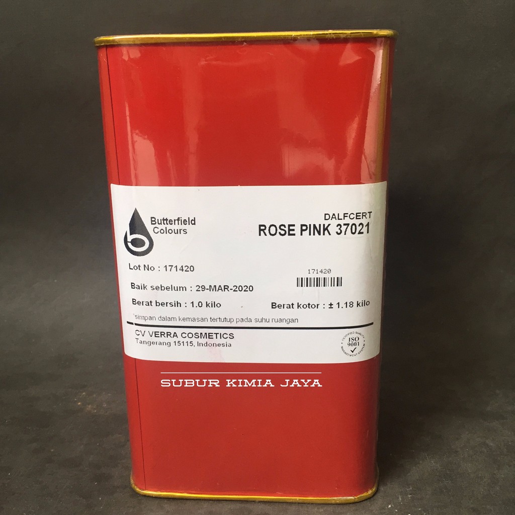 

Butterfield Food Coloring Rose Pink / Pewarna makanan Rose Pink
