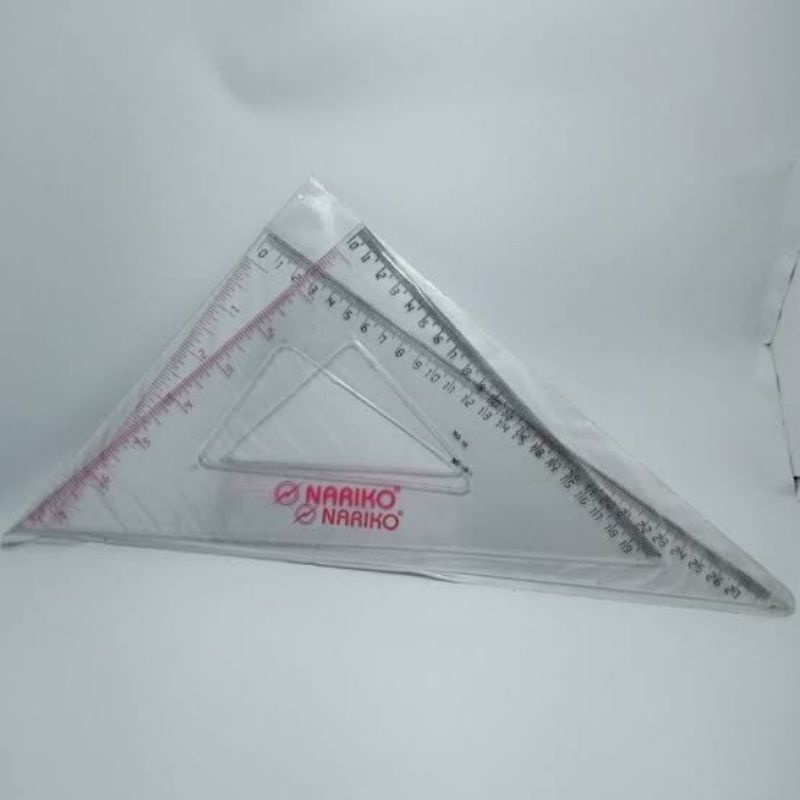 

Penggaris Segitiga / Triangel Ruler No.6
