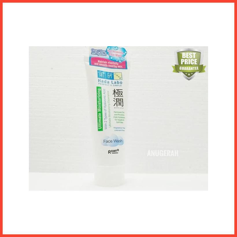 Hada Labo Gokujyun Ultimate Moisturizing Face Wash 100 ml