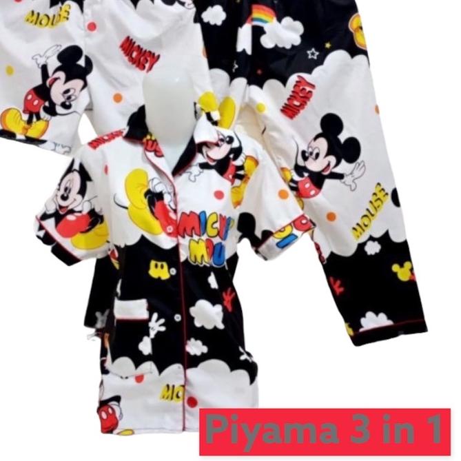 11.11✔️piyama 3 in 1 murah|KD7