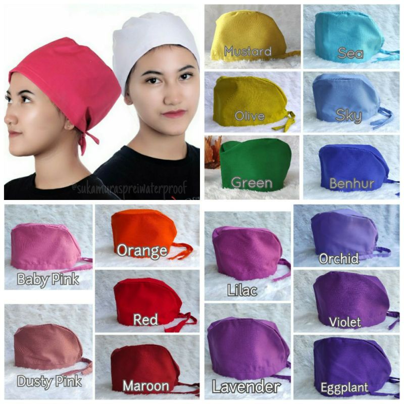 Jual Topi Chef Barista / Topi Waiters / Topi Koki Masak / Topi Apron