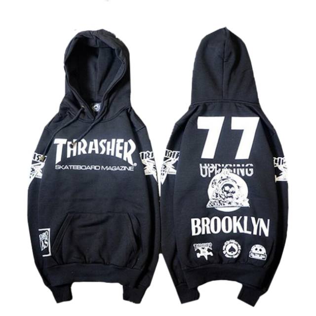 thrasher brooklyn 77 hoodie