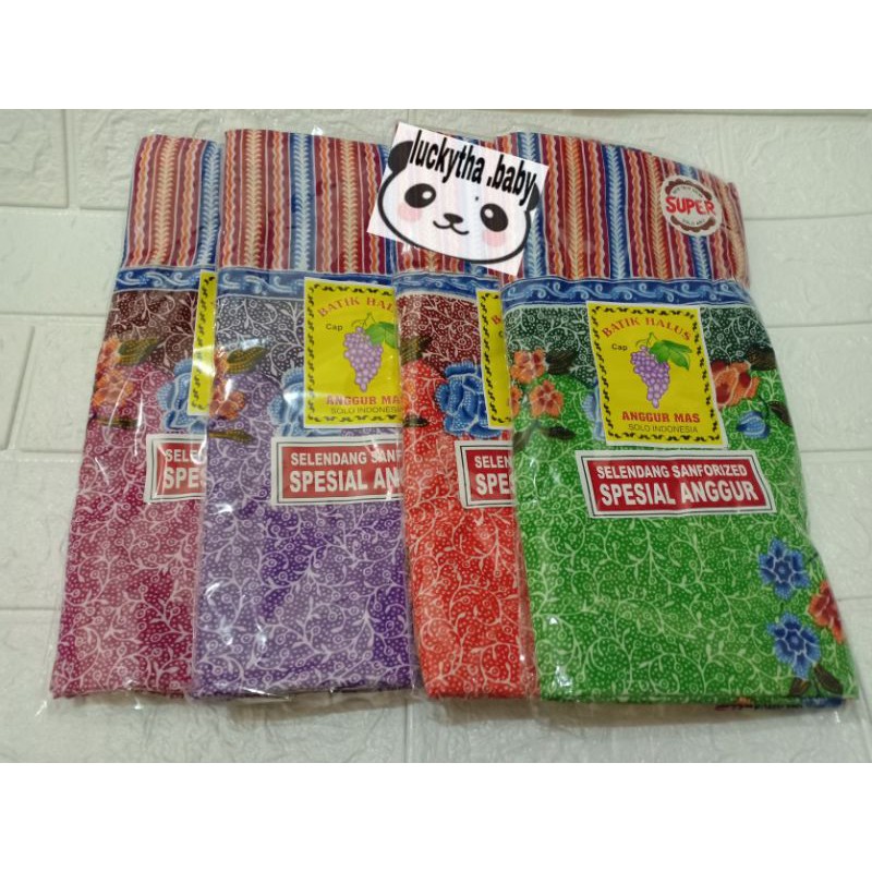 kain gendong batik ANGGUR MAS -+200×90CM / JARIK BATIK/ KAIN PANJANG BATIK