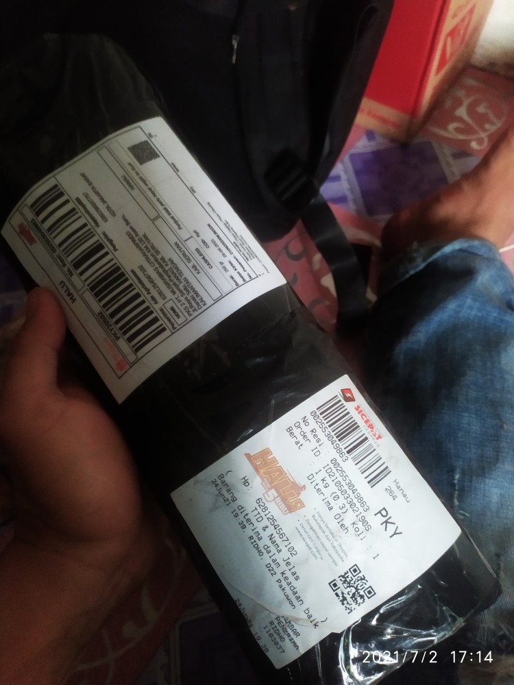 Pisau Golok / Pisau Daging / Pisau Cincang Stainless Steel Gagang Kayu