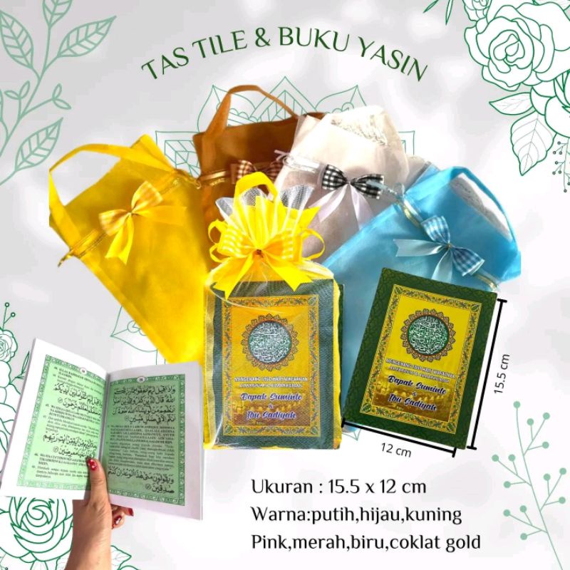 Jual Kantong Tile Yasin Isi Biji Sarung Tile Tas Tile Yasin Murah