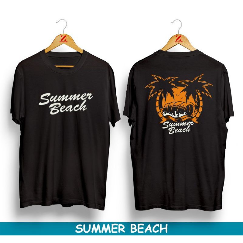 KAOS DISTRO SUMMER BEACH OUTDOOR PANTAI / KAOS PRIA